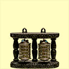 Tibetische Wand-Gebetsmühle (2)