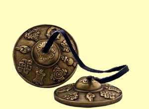 Tingsha, Zymbeln (3)