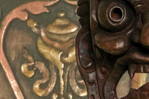 Kultmasken und Bilder