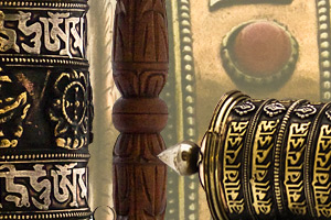 Tibetische Gebetsmühlen