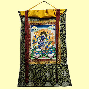 Motiv: Bhairab, tantrische Gottheit