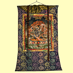 Motiv: zornvolle tantrische Gottheit