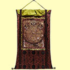 Motiv: Lebensrad in Gold